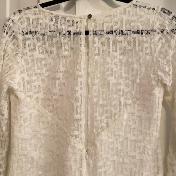 Myne white lace womens dress size 6 - Picture 4 of 4